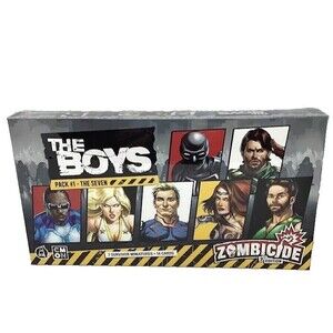 The Boys Pack #1 Seven 7 Zombicide Survivor Miniatures Cards 2nd Ed SEALED NEW